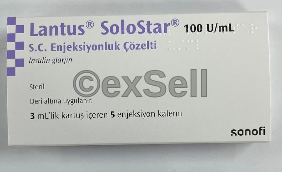 Lantus Solostar 100IU/ml 100 IU Injection – Insulin Glargine-100IU