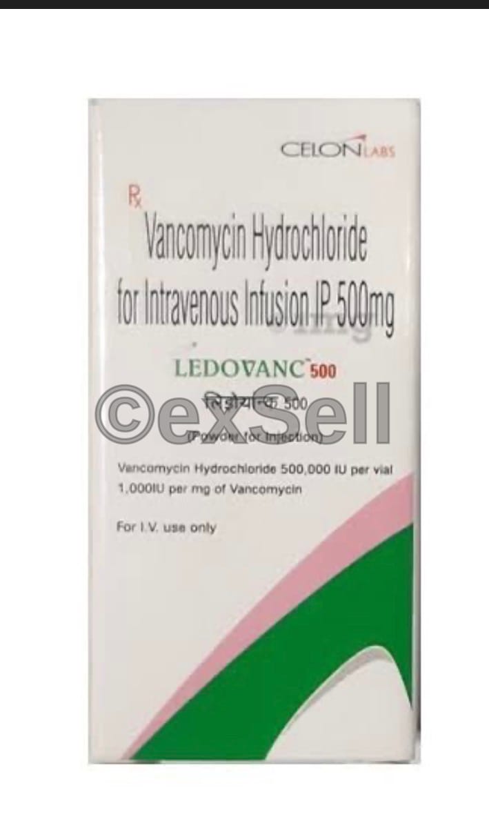 Ledovanc 500 Injection 500mg Injection – Vancomycin (500mg)