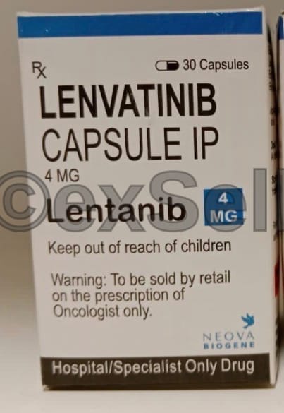 Lenvatinib 4mg Capsule 4mg Capsule – Lentanib (4mg)