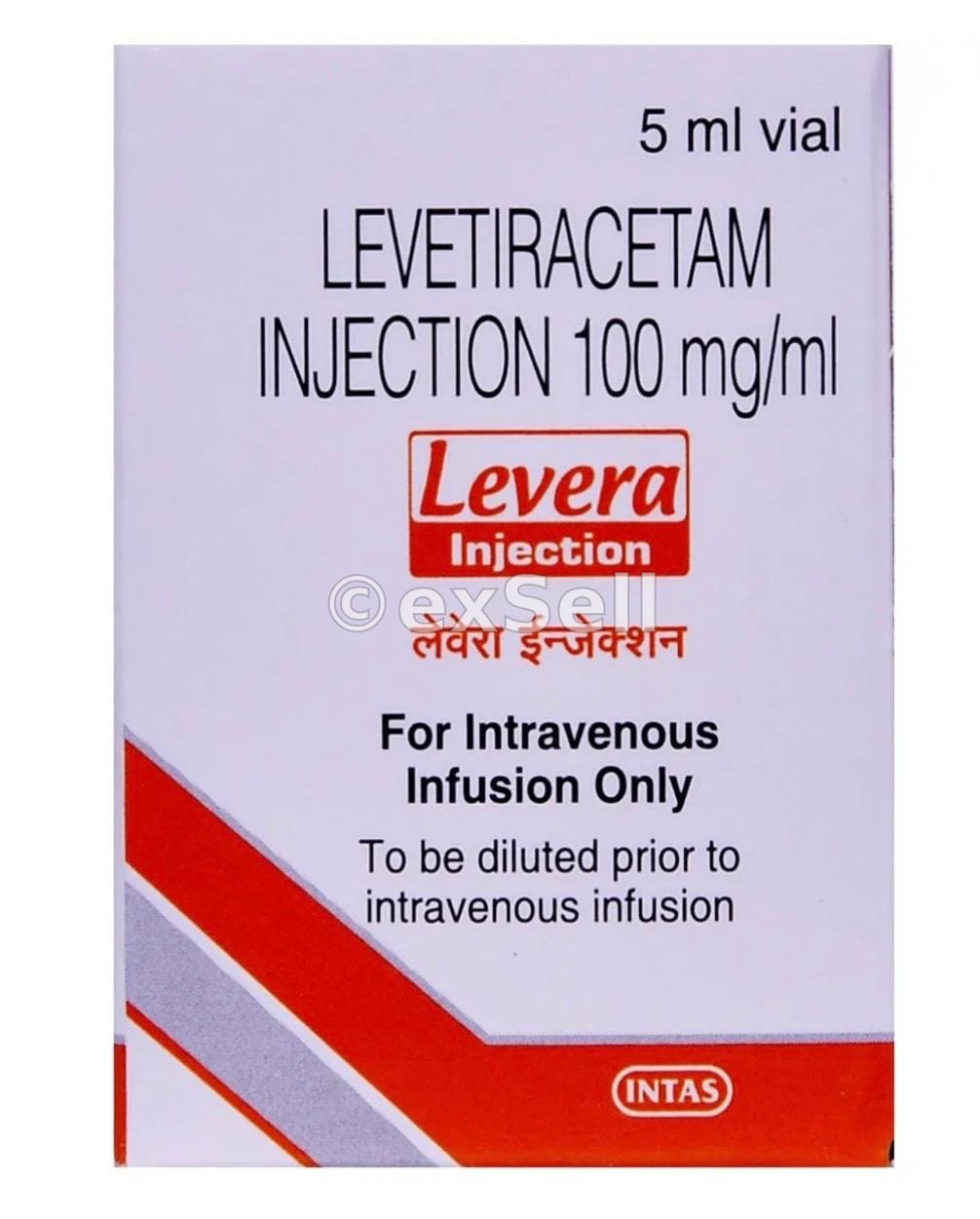 Levera Injection 100 mg Vial – Levetiracetam (100mg)