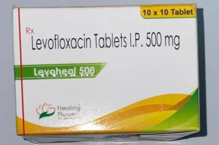 Levoheal 500 500 mg Tablets – Levofloxacin 500 mg