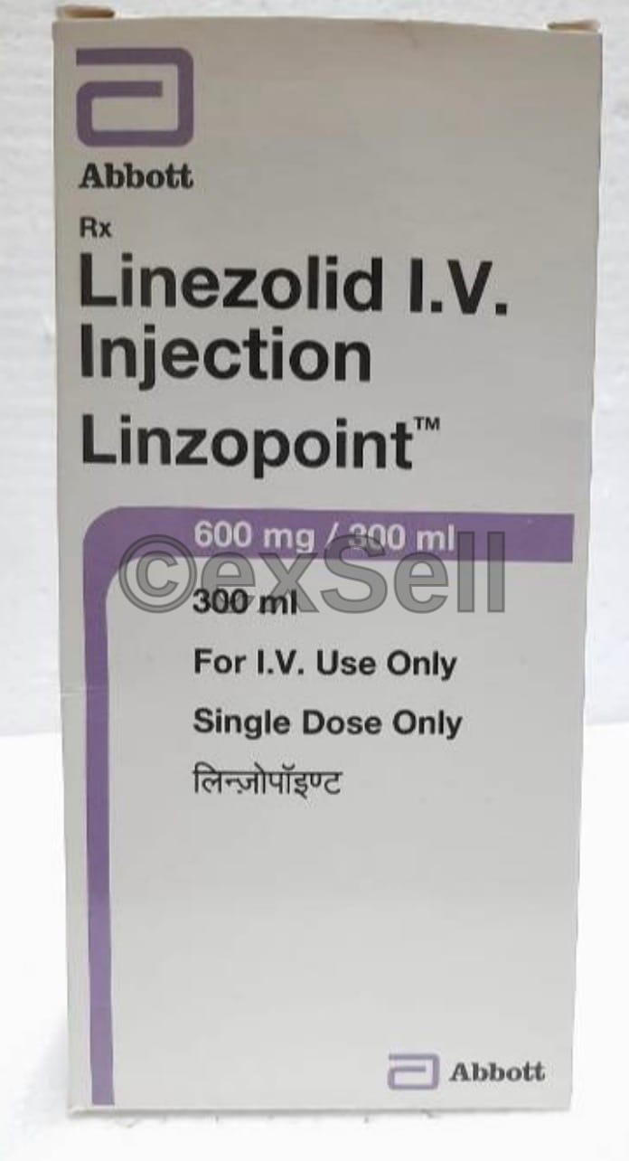 Linzopoint 600mg Infusion 600 mg Infusion – Linezolid (600mg)