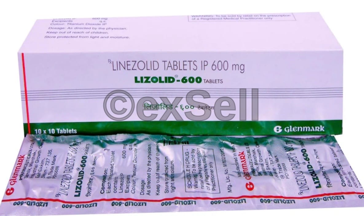 Lizolid 600 Tablet 600 mg Tablet – Linezolid (600mg)