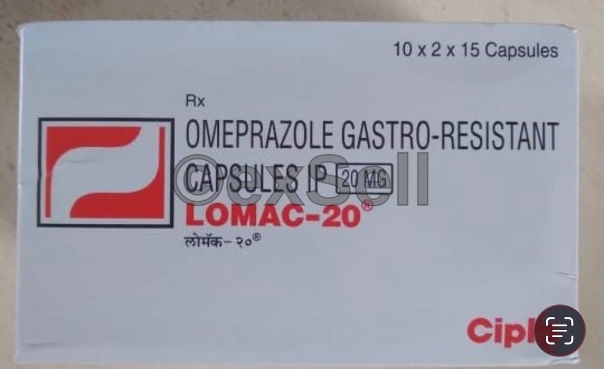 Lomac 20mg Capsule 20 mg Capsule – Omeprazole (20mg)