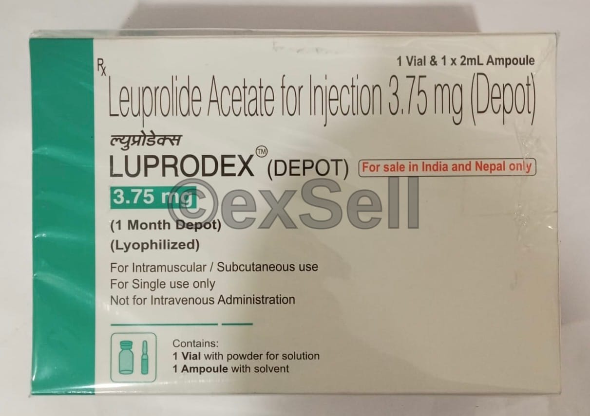 Luprodex Depot 3.75mg Injection 3.75 mg Injection – Leuprolide (3.75mg)