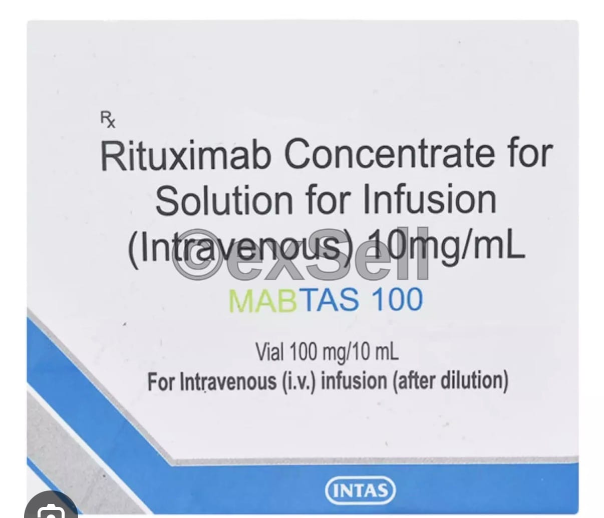 Mabtas 100mg Solution for Infusion 100mg Infusion – Rituximab (100mg)