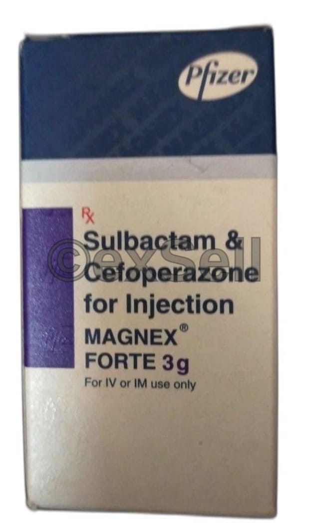 Magnex Forte 3gm Injection 3mg Vial – Cefoperazone (2gm) + Sulbactam (1gm)