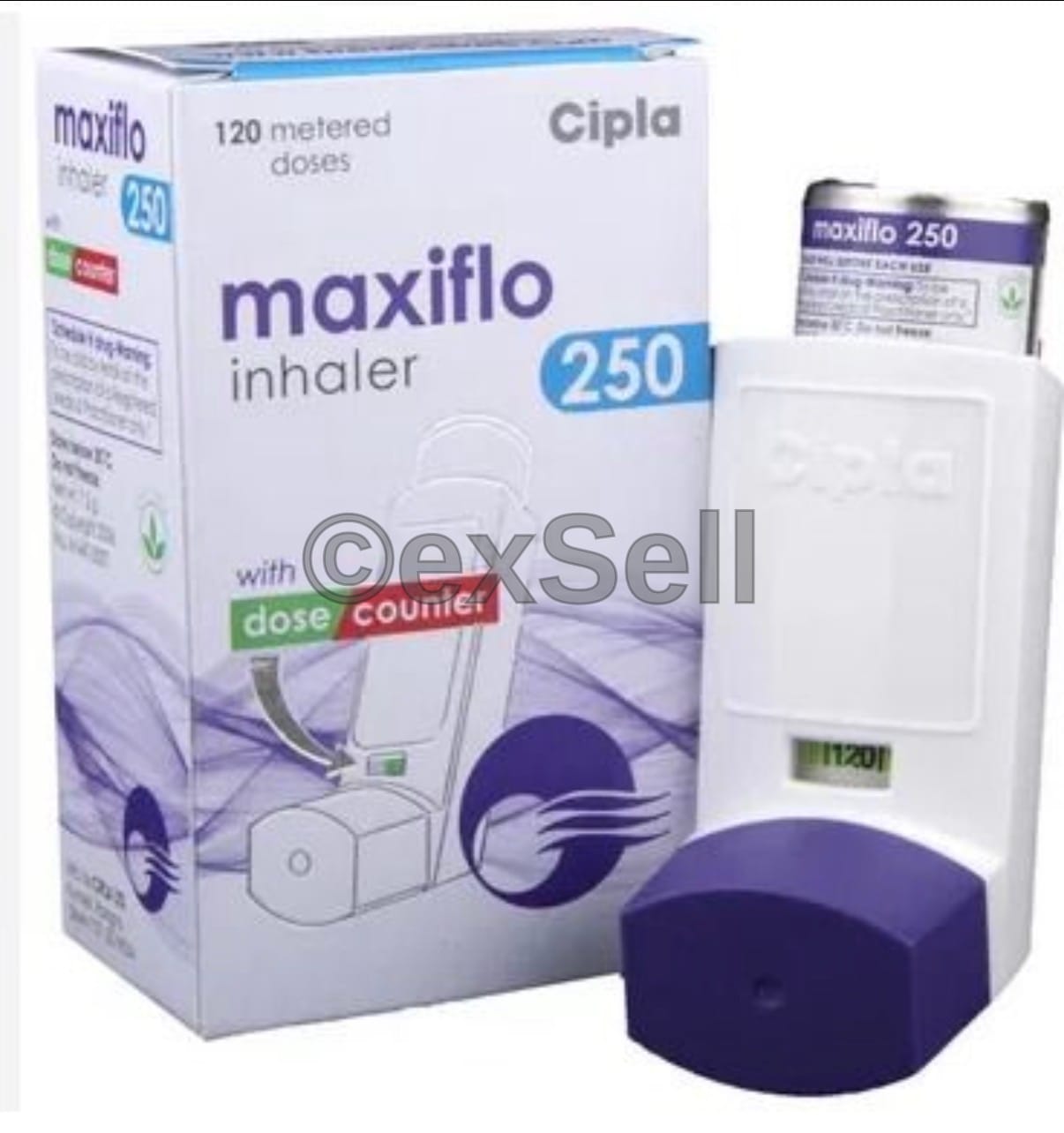 Maxiflo 250 Inhaler 6mcg + 250 mcg Inhaler – Formoterol (6mcg) + Fluticasone Propionate (250mcg)