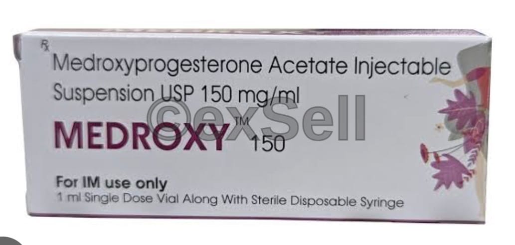 Medroxy 150mg Injection 150mg Vial – Medroxyprogesterone Acetate (150mg)
