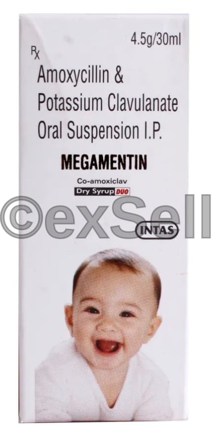 Megamentin Oral Suspension (200mg/5ml)+(28.5mg/5ml) Tablet – Amoxycillin (200mg/5ml) + Clavulanic Acid (28.5mg/5ml)
