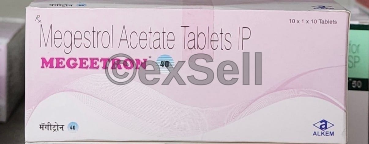 Megeetron 40mg Tablet 40mg Tablet – Megestrol Acetate (40mg)