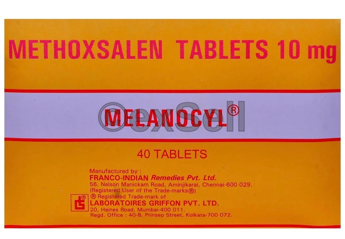 Melanocyl Tablet 10 mg Tablet – Methoxsalen (10mg)
