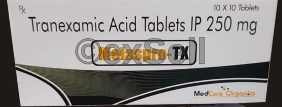 Melaspro TX 250mg Tablet 250mg Tablet – Tranexamic Acid (250mg)