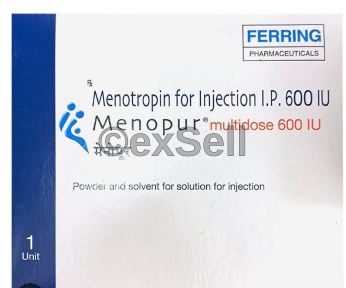 Menopur 600IU Injection 600IU Vial – Menotrophin (600IU)