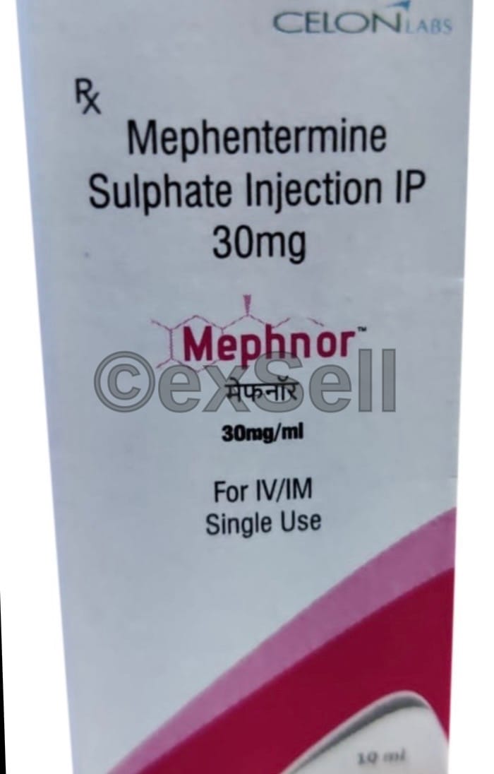 Mephnor Injection 30 mg Injection – Mephentermine (30mg)