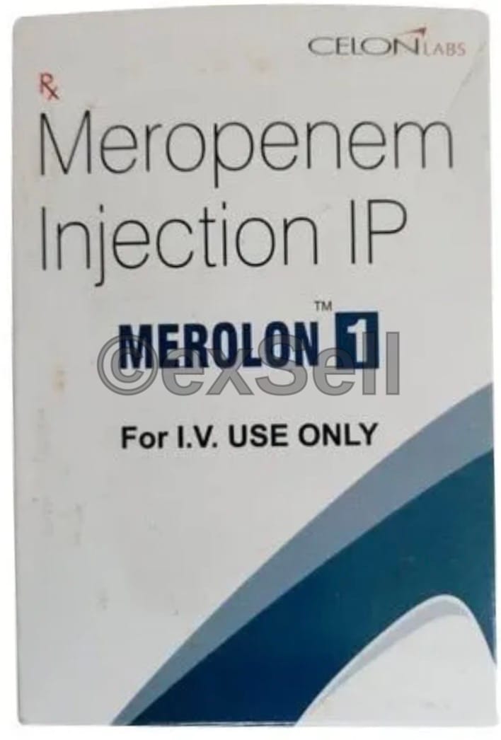 Merolan 1000mg Injection 1000mg Injection – Meropenem (1000mg)