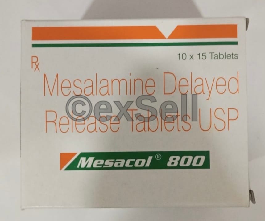 Mesacol 800 Tablet DR 800mg Tablet – Mesalazine (800mg)