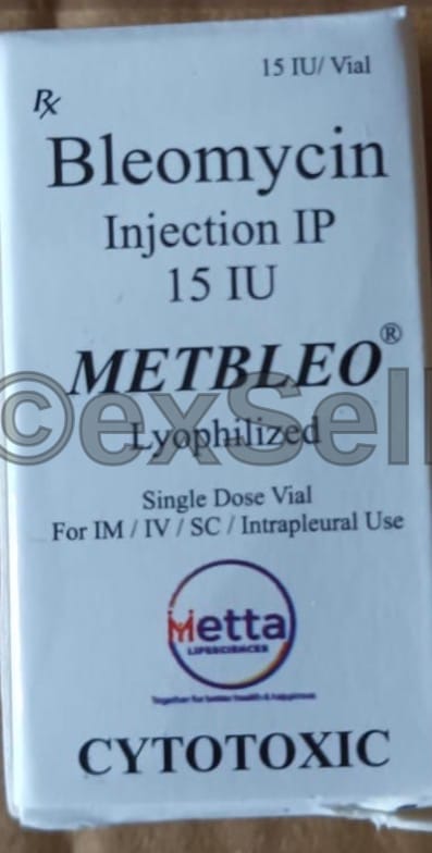 Metbleo 15IU 15IU Vial – Bleomycin 15IU