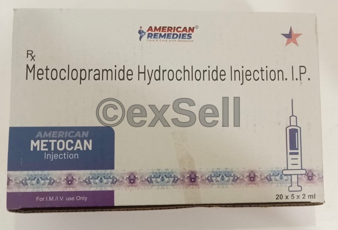 Metocan Injection 10 mg Injection – Metoclopramide hydrochloride 10 mg