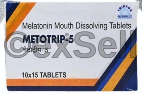 Metotrip 5mg Tablet 5mg Tablet – Melatonin (5mg)