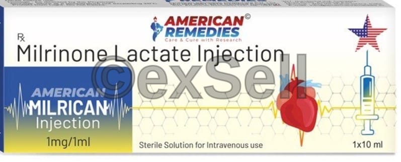 Milrican 10mg Injection 10mg Injection – Milrinone Lactate (10mg)