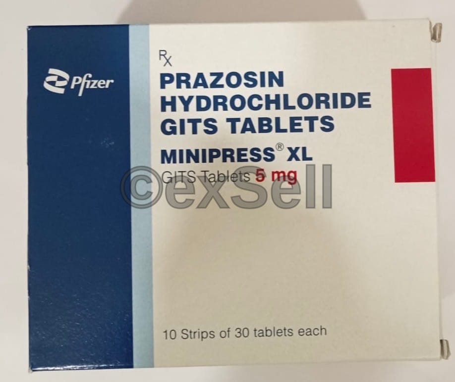 Minipress XL 5mg Tablet 5 mg Tablet – Prazosin (5mg)