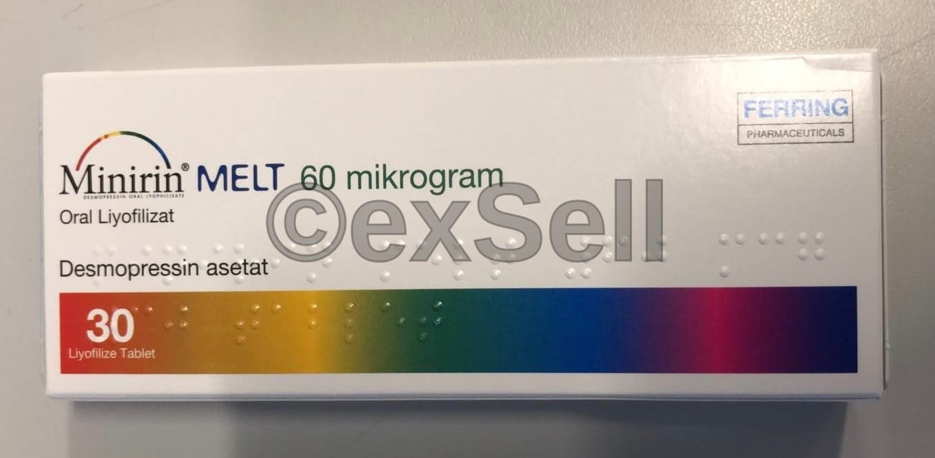 Minirin Melt 60 mcg Tablet 60mcg Tablet – Desmopressin - 60mcg