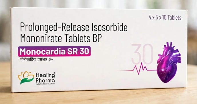 Monocardia SR 30 (Isosorbide Mononitrate 30 mg) 30 mg Tablets – ExSell Laboratories