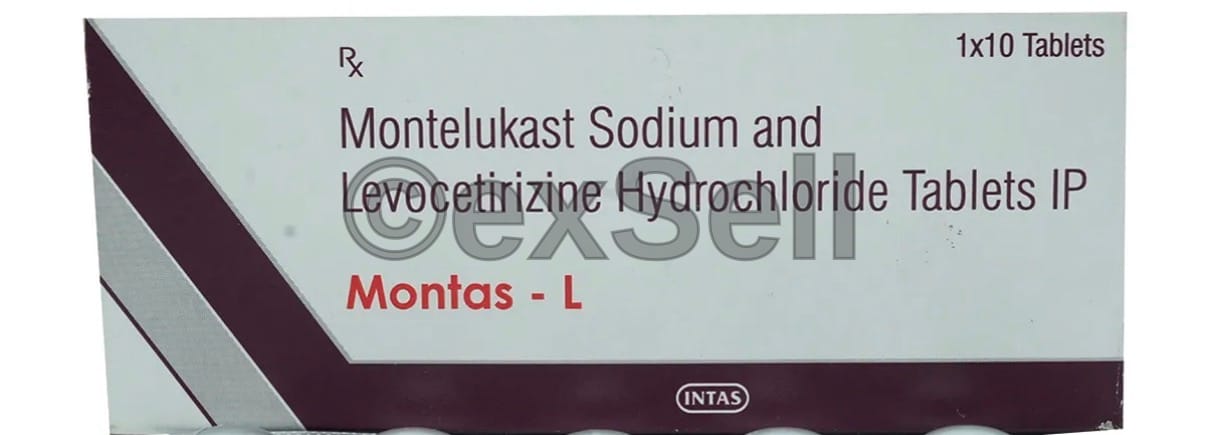Montas-L Tablet 5mg + 10 mg Tablet – Levocetirizine (5mg) + Montelukast (10mg)