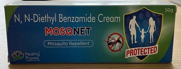 Mosqnet Cream 12 % Ointment – NN Diethyl Benzamide