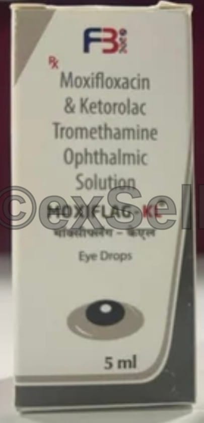 Moxiflag-KL Eye Drops – Moxifloxacin (0.5%) Ketorolac (0.5%)