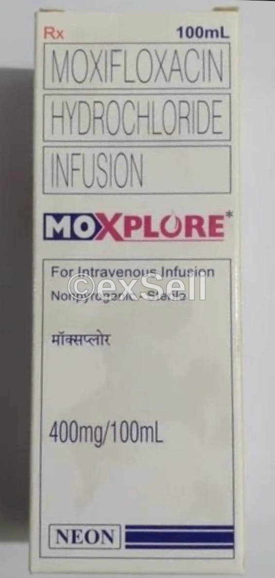 Moxplore Infusion 400mg 400 mg Infusion Bottle – Moxifloxacin (400mg)