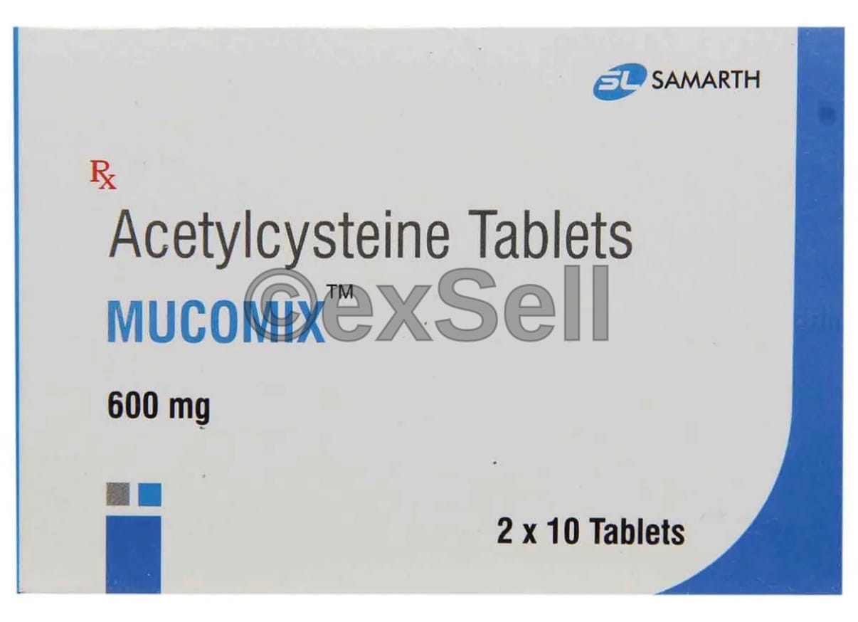Mucomix Tablet 600mg Tablet – Acetylcysteine (600mg)