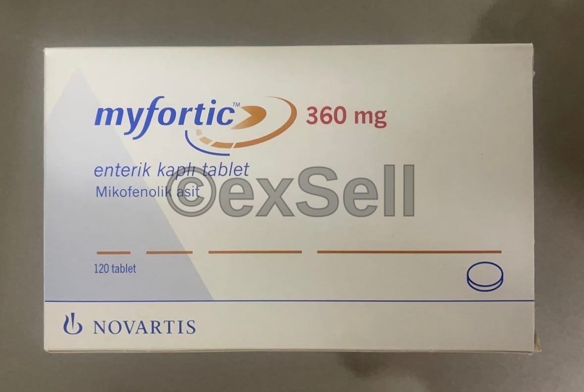 Myfortic 360mg Tablet 360 mg Tablet – Mycophenolate sodium (360mg)
