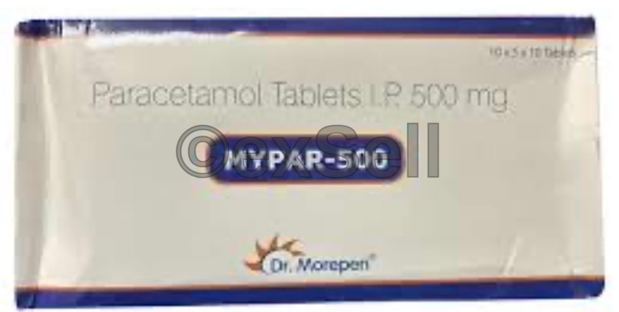 Mypar 500mg Tablet 500mg Tablet – Paracetamol (500mg)