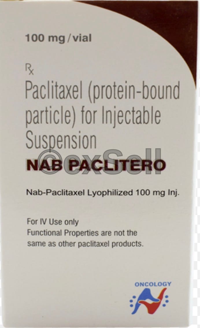 Nab Paclitero 100mg Injection 100mg Vial – Paclitaxel (100mg)