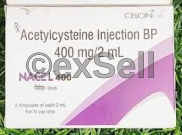 Nacel 400mg Injection 400 mg Injection – Acetylcysteine (400mg)