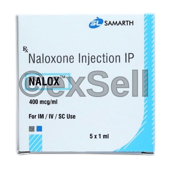 Nalox 400mcg Injection 400mcg Vial – Naloxone (400mcg)