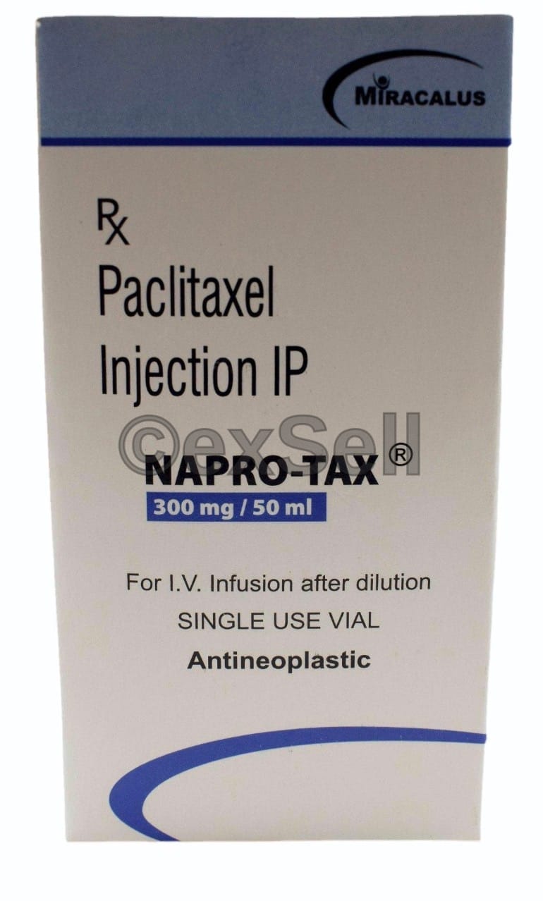 Napro-Tax 300 mg Injection 300 mg Injection – Paclitaxel 300mg)