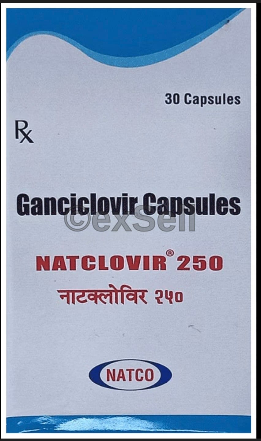 Natclovir 250 Capsule 250 mg Capsules – Ganciclovir (250mg)
