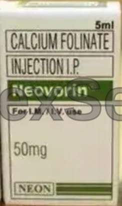 Neovorin Injection 50mg Vial – Calcium Leucovorin (50mg)