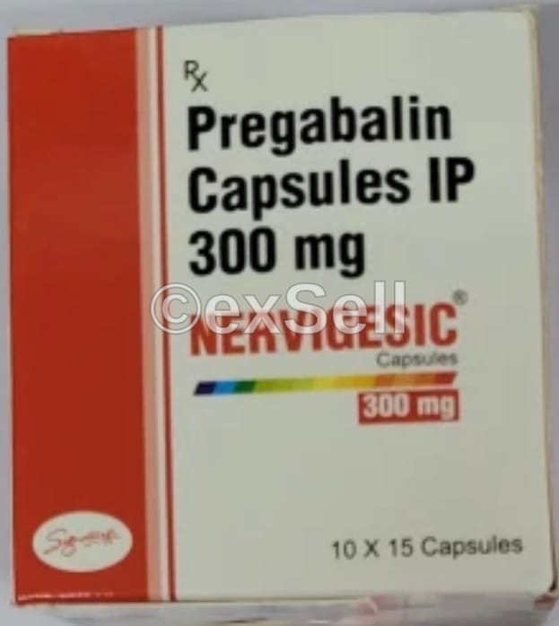 Nervigesic 300mg Capsule 300 mg Capsule – Pregabalin (300mg)