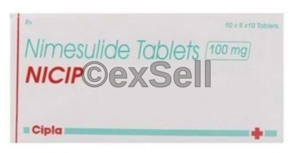 Nicip Tablet 100 mg Tablet – Nimesulide (100mg)