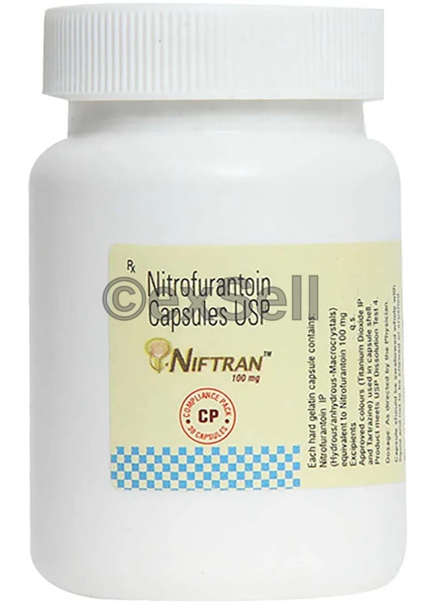 Niftran 100mg 100mg Tablet – Nitrofurantoin 100mg