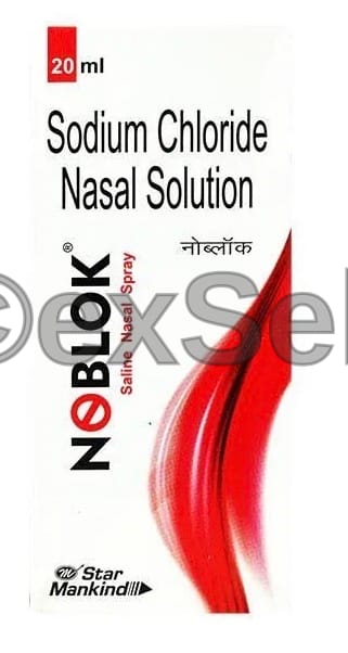 Noblok Nasal Spray 0.65% Nasal Spray – Sodium Chloride (0.65%)