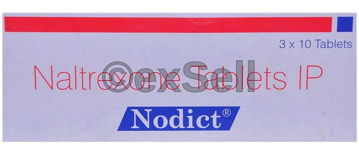 Nodict 50mg Tablet 50mg Tablet – Naltrexone (50mg)