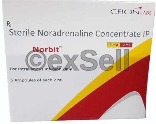 Norbit Injection 4 mg Ampoule – Norepinephrine (4mg)