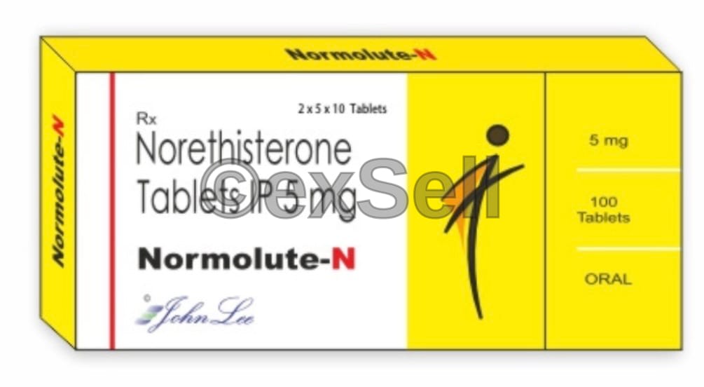 Normolute-N Tablet 5 mg Tablet – Norethisterone (5mg)