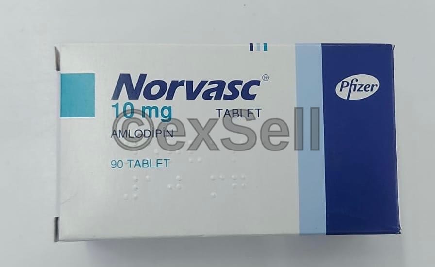 Norvasc 10mg Tablets 10 mg Tablet – Amlodipine 10 mg