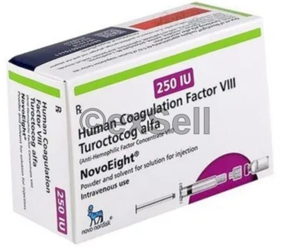 Novo Eight 250IU Injection 250 IU Injection – TUROCTOCOG ALFA(ANTIHEMOPHILIC FACTOR VIII)250IU